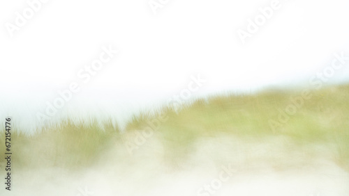 ICM (Intertional Camera Movement) photography on the dunes of Ameland - Wadden Islands - The Netherlands