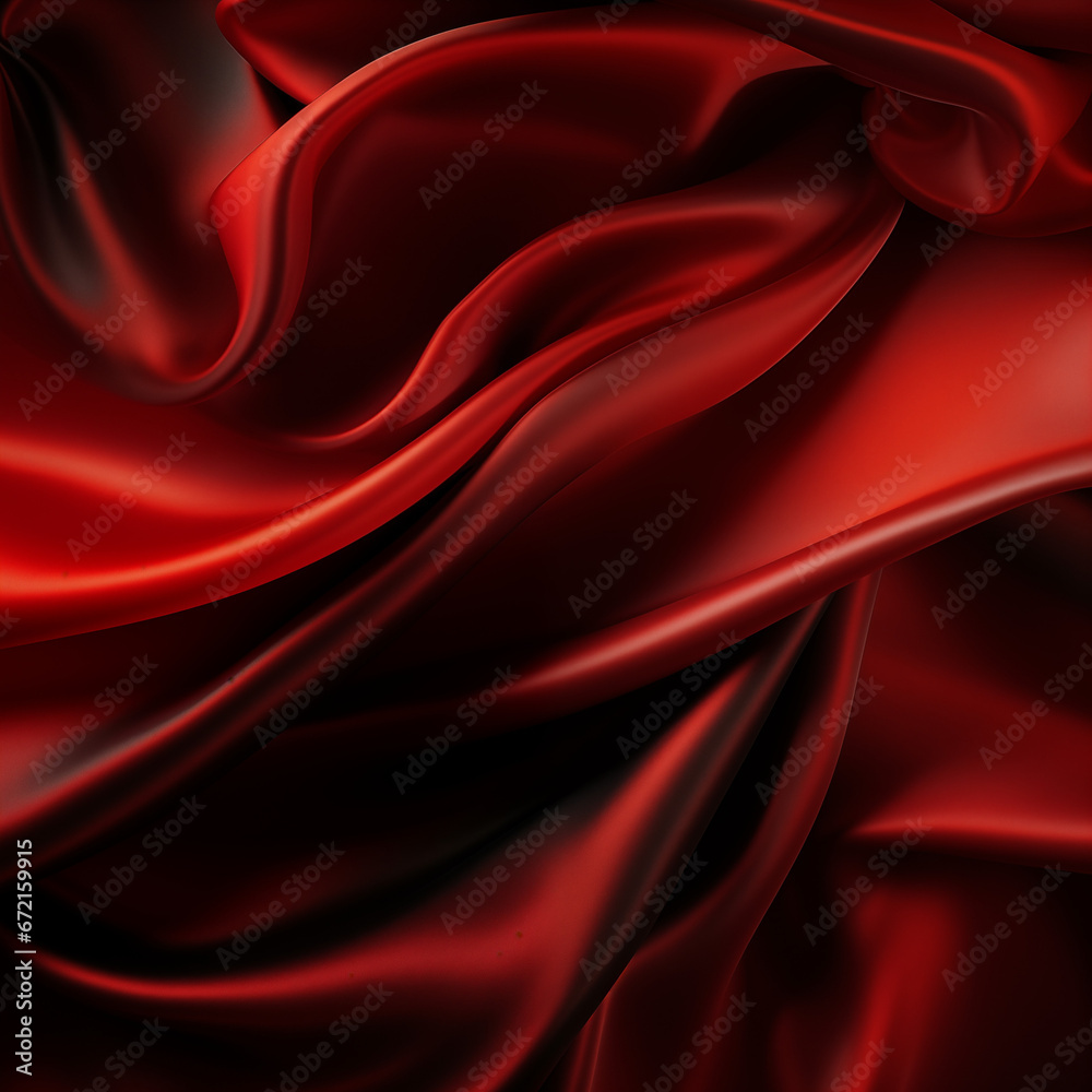 Obraz premium red satin background christmas black friday