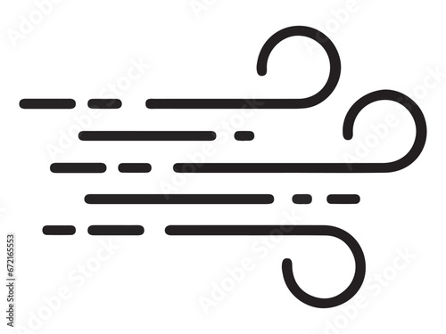 wind sign, windy season, the symbol of fresh air