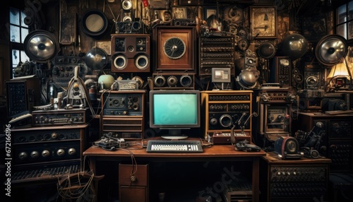 Photo of a High-Tech Haven Filled With Gadgets and Gizmos