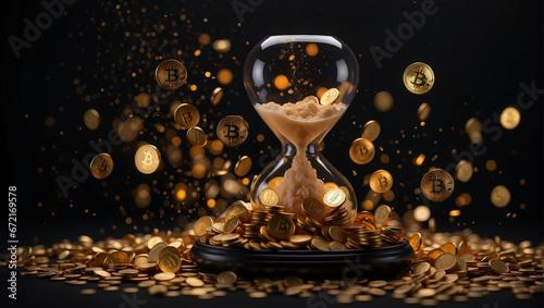 The idea that time is money, along with bitcoin, 
