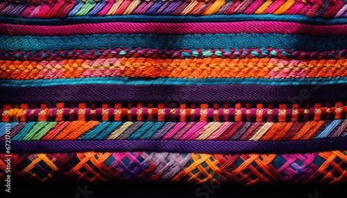 Photo of a Vibrant Array of Colorful Fabric Textures © Anna