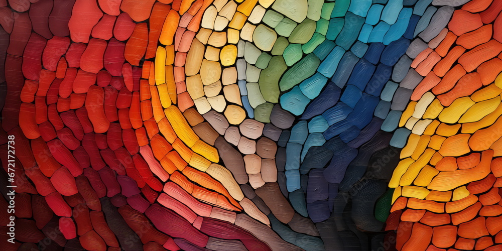 mosaic like colorful oil painting style abstract mosaic like colorful oil painting style abstract