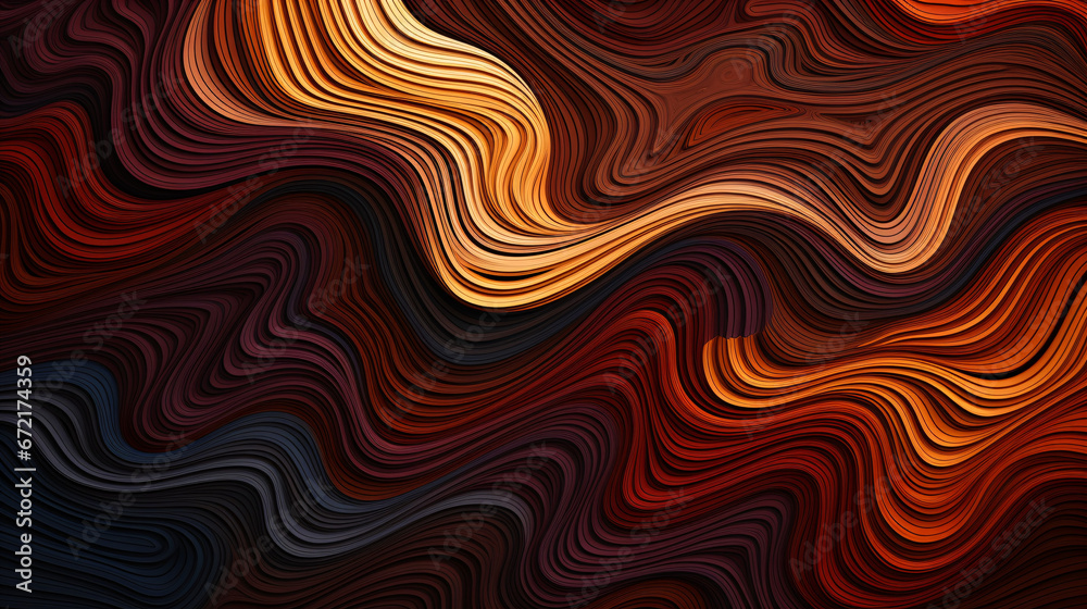 Funky Wood-Inspired Digital Patterns Background for Warm Designs and Creative Visual Projects
