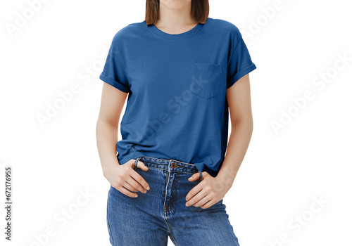 Women's Short-Sleeved Round Neck Casual Basic T-shirt Top Fashion O-Neck Short Sleeve T-Shirt Tops photo