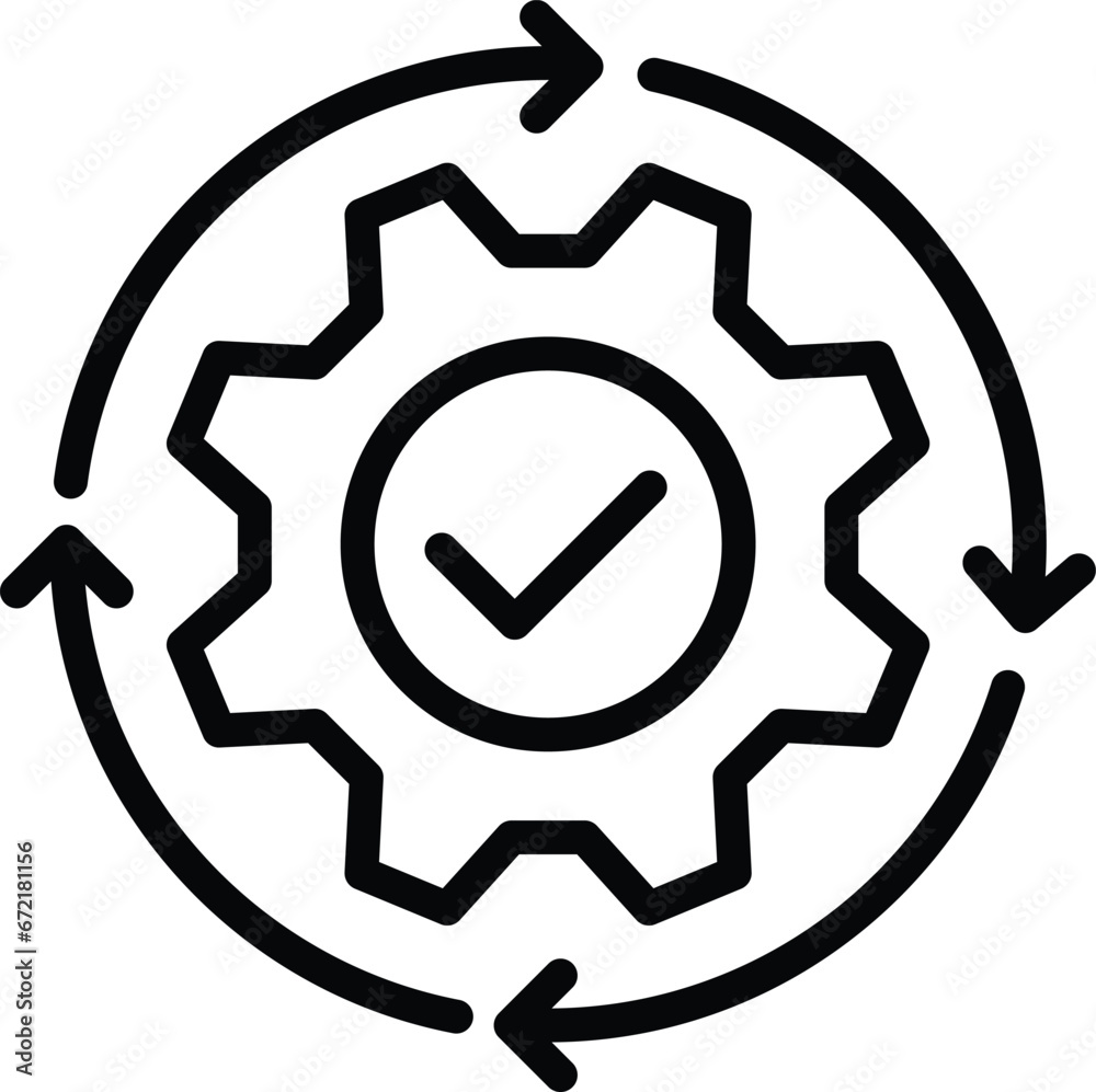 bpm execute icon business process management execute vector bpm execute icon business process management execute vector