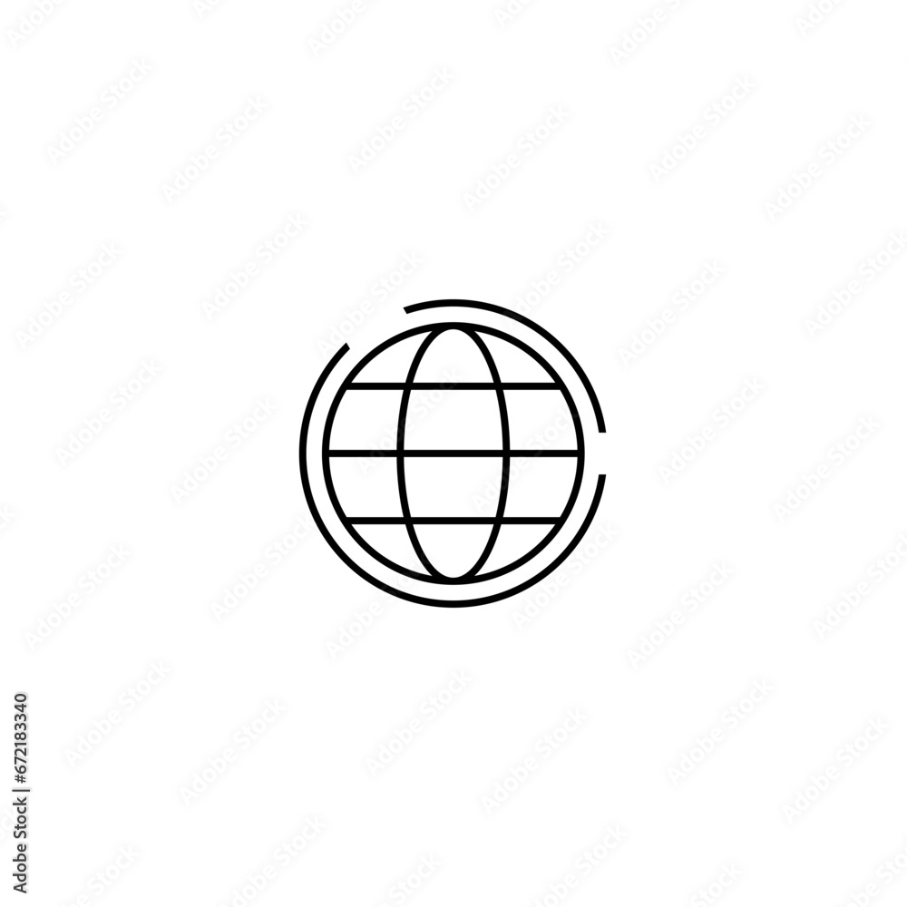 Ozone layer icon on white background from ecology collection. Ozone layer icon on white background from ecology collection.