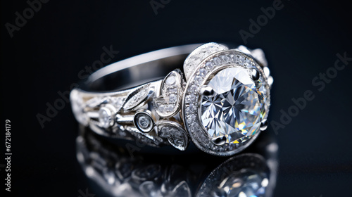 Diamond Ring Close Up