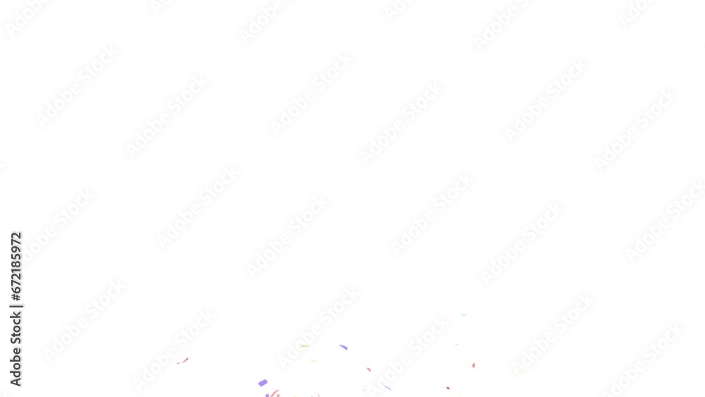 Confetti. With Alpha Matte Channel. Confetti. With Alpha Matte Channel.