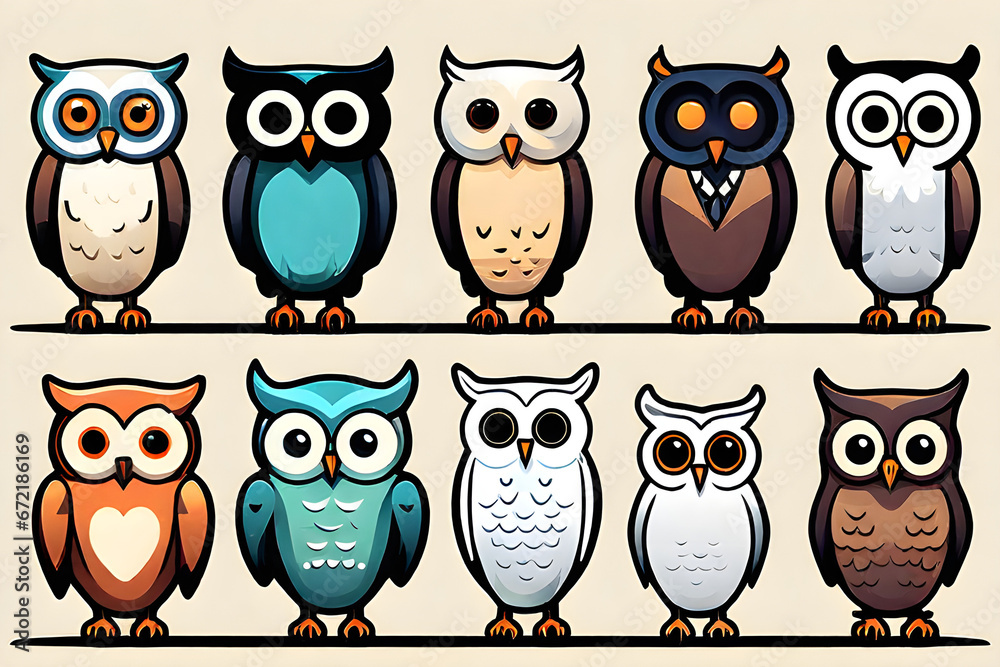 Owls and owls.
Generative AI Owls and owls.
Generative AI