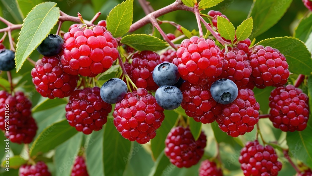 raspberries and blackberries raspberries and blackberries