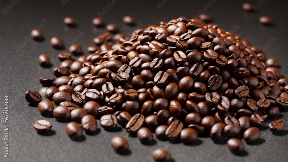 coffee beans on a dark background coffee beans on a dark background