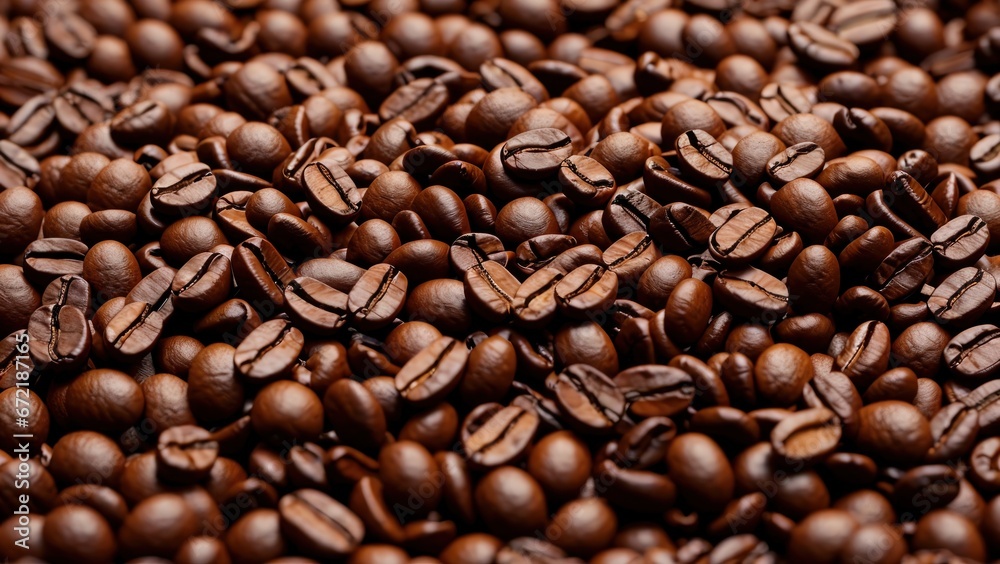 Obraz premium coffee beans background