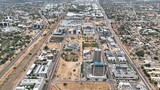 Central Business District CBD in Gaborone, Botswana, Africa