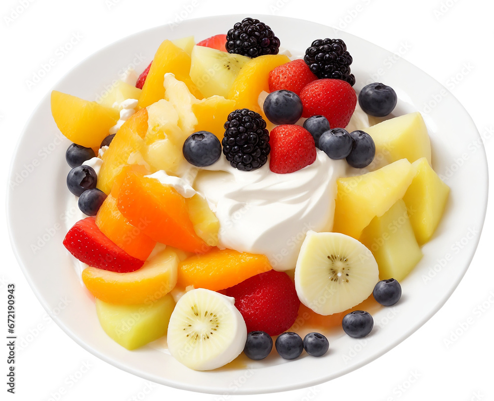 fruit salad with fruit fruit salad with fruit