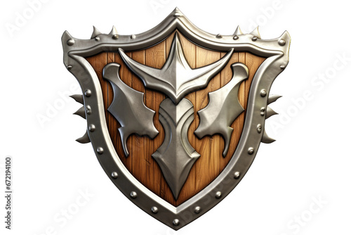 The History and Evolution of Shields Isolated On Transparent Background.