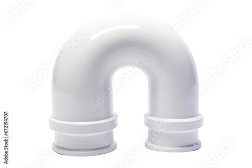 The Functionality of Short Radius Elbow Fittings Isolated On Transparent Background.