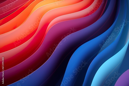 very Vibrant Abstract Colorful Background