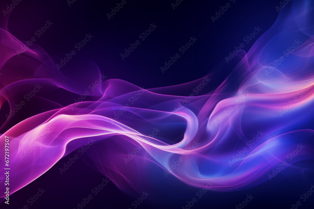 Fondo negro con humo morado. Fondo negro con humo morado.