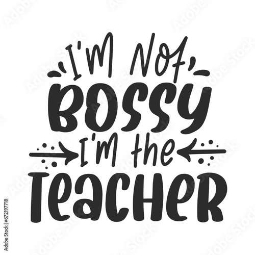 Happy Teachers Day abstract concept. Set of cute greeting cards. Best teacher ever. Back To School Lettering Quotes Design isolated on white background