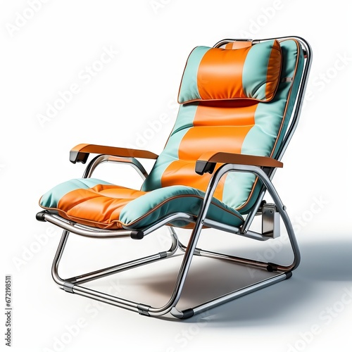 Lounge Chair, isolated on white background with clipping path