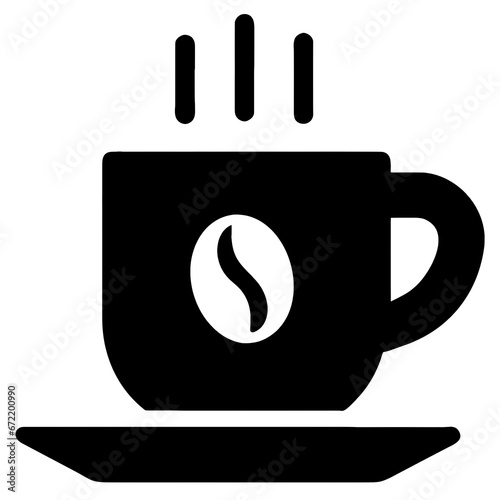 Icons related to hot coffee