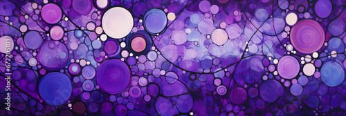 purple circles backdrop, modern and creative colorful background, beautiful colors, trendy pattern