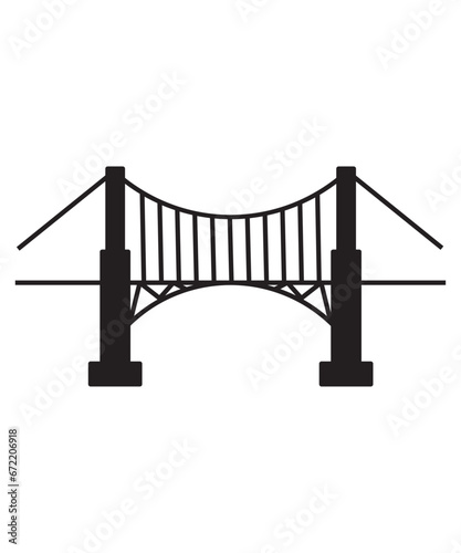 bridge icon, vector best flat icon.