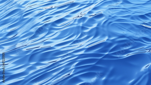 A View from the Top Blue Water Ripples in the Pool