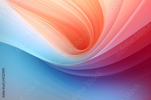 Minimalist Gradient Art: Seamless Color Blending in Pale Tones for Stock Photography