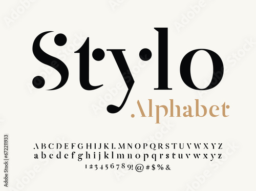 STYLE Future font creative modern alphabet fonts. Typography colorful vector illustrator