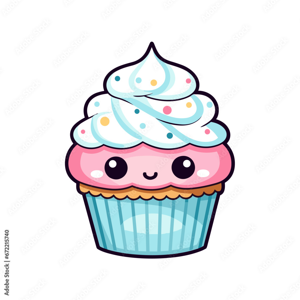 Cute cupcake vector clipart. Good for fashion fabrics, children’s clothing, T-shirts, postcards, email header, wallpaper, banner, events, covers, advertising, and more. Cute cupcake vector clipart. Good for fashion fabrics, children’s clothing, T-shirts, postcards, email header, wallpaper, banner, events, covers, advertising, and more.