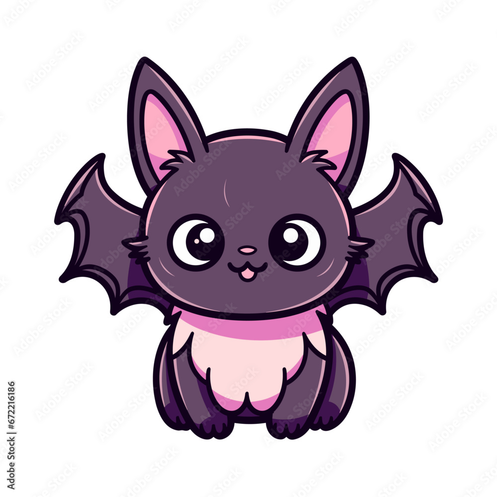 Cute bat vector clipart. Good for fashion fabrics, children’s clothing, T-shirts, postcards, email header, wallpaper, banner, events, covers, advertising, and more. Cute bat vector clipart. Good for fashion fabrics, children’s clothing, T-shirts, postcards, email header, wallpaper, banner, events, covers, advertising, and more.