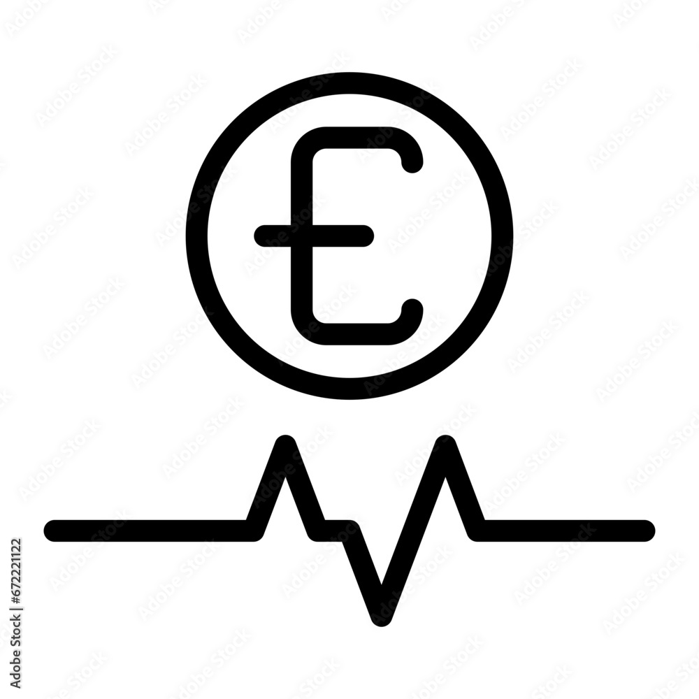 rate line icon rate line icon