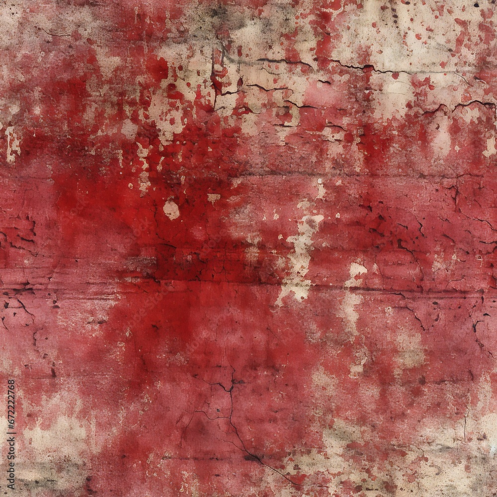 Obraz premium Red Grunge Background, Distressed Texture, Red Grungy Background, Seamless Pattern, Distressed Background Texture, Distressed Red Background, Decorative Background, Abstract Background