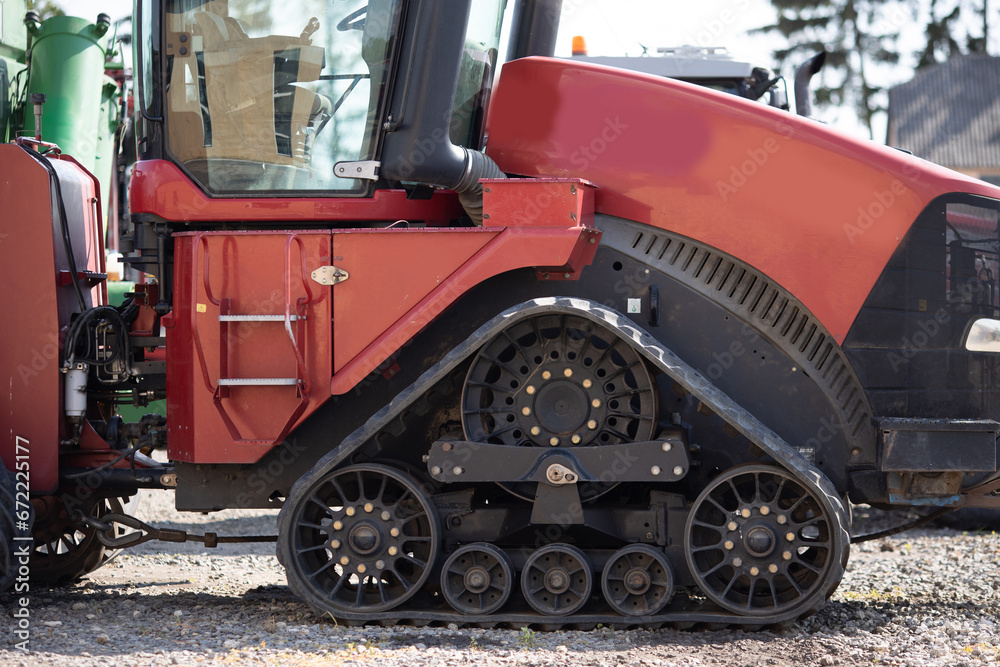 a vehicle for agricultural activity, a machine for processing fields, farm implements