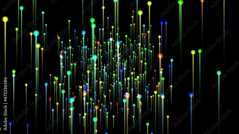Shooting star or comet with bright light. Flying with glowing asteroid light neon path, magic fireball flying at cosmic speed in space universe.