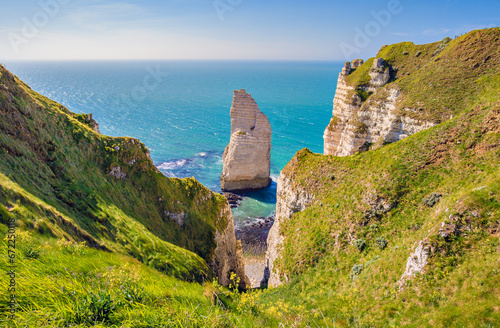 Falaises d'Étretat, Normandie, France 