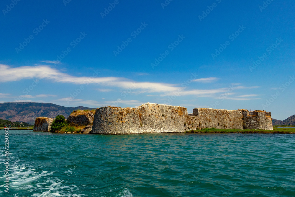 Old Fort in the Burint Marshes, Albania