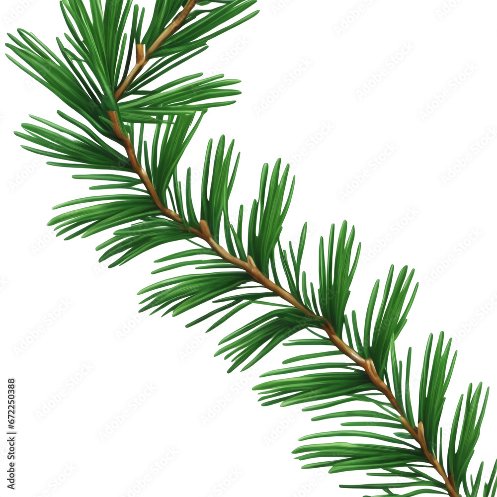 christmas tree branches with cones christmas tree branches with cones