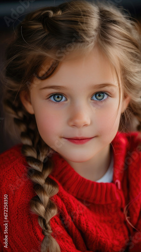An Adorable Portrait Of A Girl With Blue Eyes Twintai, Background Image, Best Phone Wallpapers