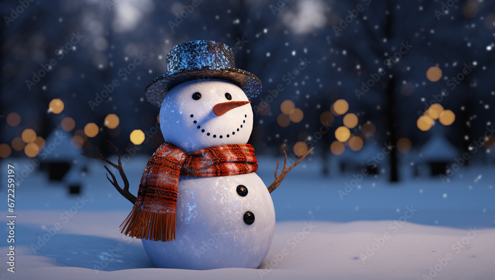 Fototapeta premium Winter Wonderland Delight
