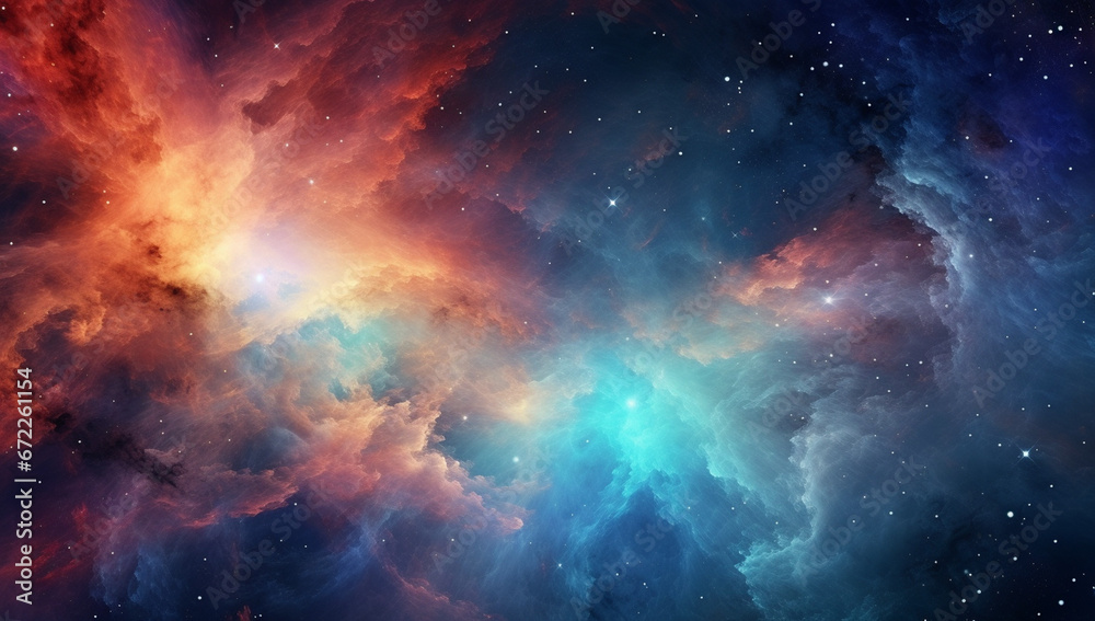 Cosmic Nebula Dreamscape