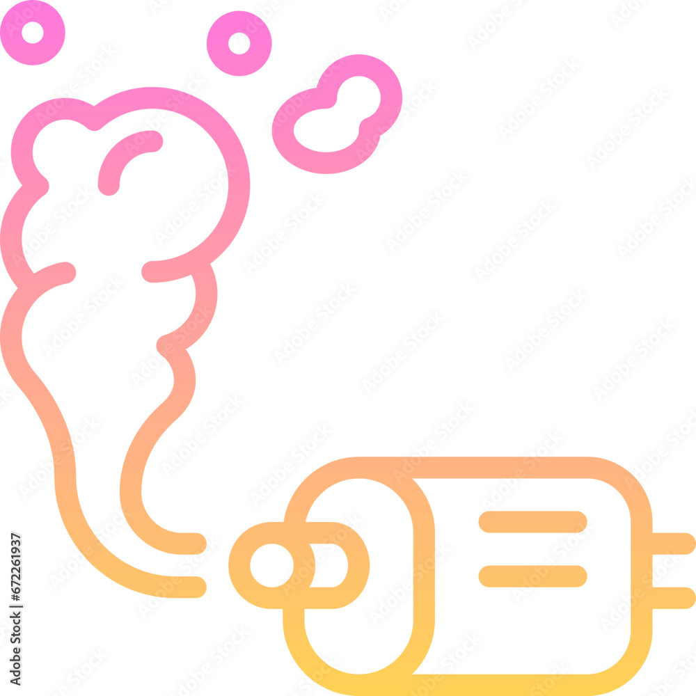Exhaust pipe icon Exhaust pipe icon