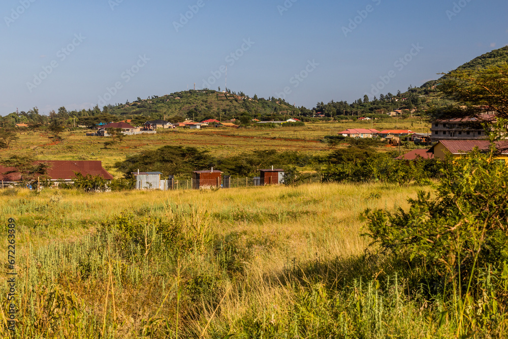 Suburbs of Marsabit town, Kenya