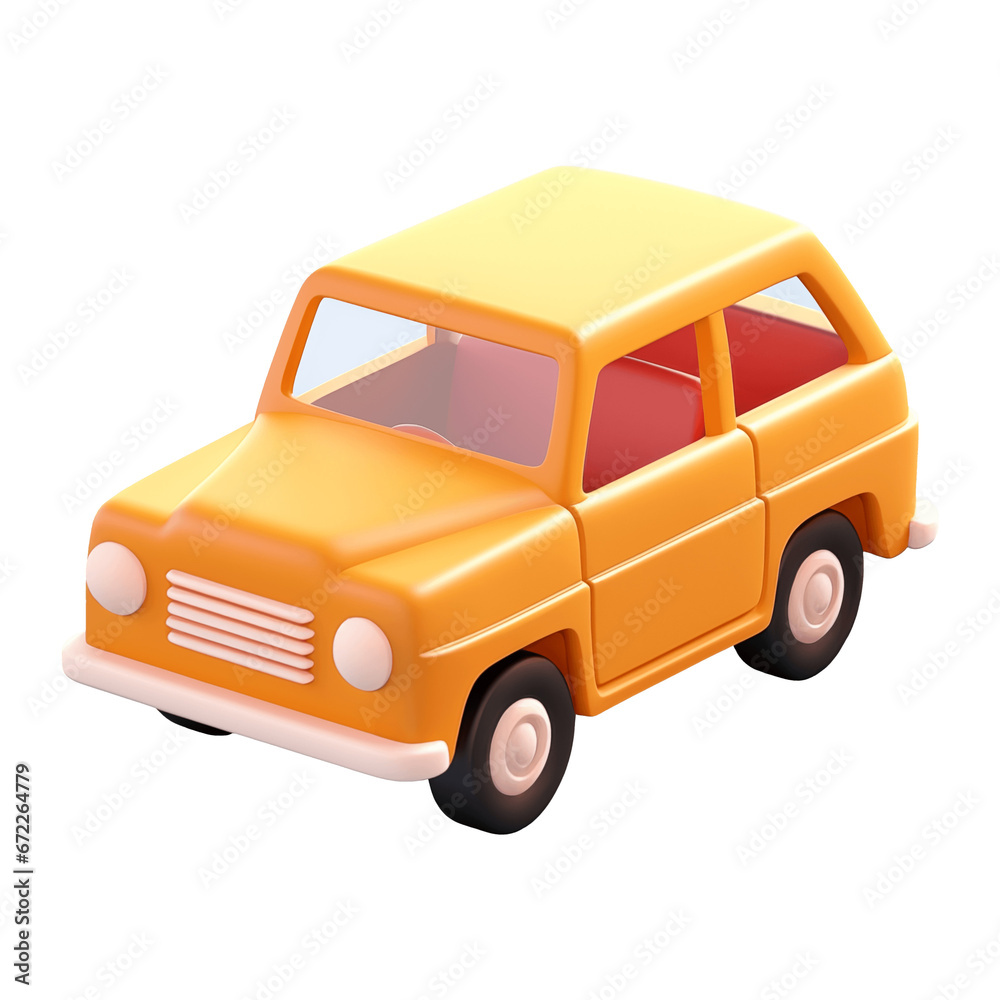 Toy Car Isolated