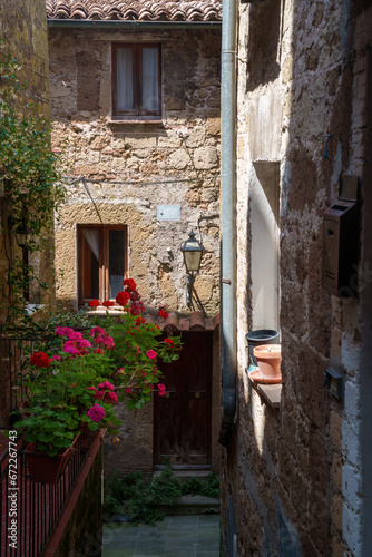Pitigliano  historic town in Grosseto province  Tuscany