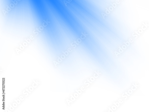 abstract blue light background transparent