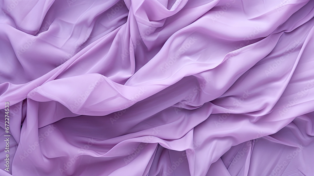 a very pretty purple fabric with a very long ruffle. generative ai a very pretty purple fabric with a very long ruffle. generative ai