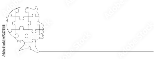 Boy. Autism. Puzzle. Diagnosis. World Autism Awareness Day